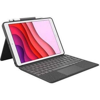Logitech Combo Touch per iPad 7ª Generazione – Grigio Svizzera