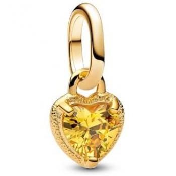 Corazón Dorado Mini Charm de Pandora