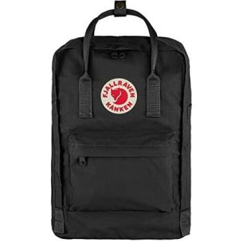Kanken Laptop Negro 15 con Bolsillo Exterior