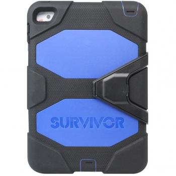 Griffin Survivor per iPad Mini 4, Tutte le Terre, Nero Blu