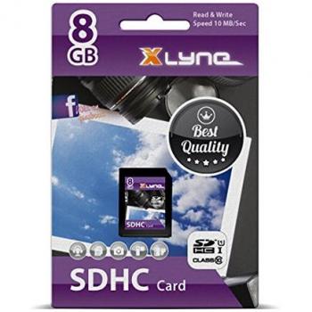 Xlyne 7308000 Scheda SDHC 8 GB Class 10, UHS-I