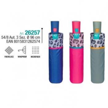 Paraguas Mujer Mini 54/8 Automático Estampado Animal