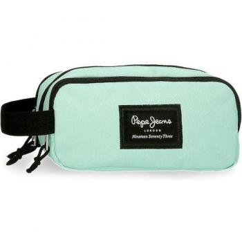 Estuche Pepe Jeans Aris Turquesa -22x10x9cm