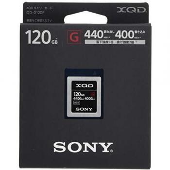 Sony XQD G 120GB Scheda di Memoria Nera