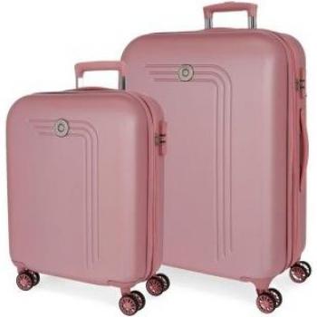 Movom. Juego de Maletas Riga rígidas 55-70cm rosa