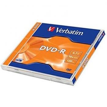 Verbatim DVD-R 16x Advanced AZO 4.7GB Disco Singolo