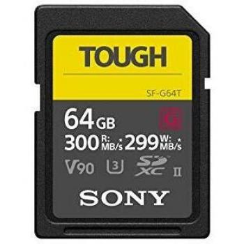 Sony SF-G64T Scheda di Memoria SD XC UHS-II 64GB