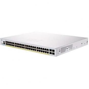 Cisco CBS350-48P-4X-EU switch di rete Gestito L2/L3 Gigabit Ethernet (10/100/1000) Supporto Power over (PoE) Argento