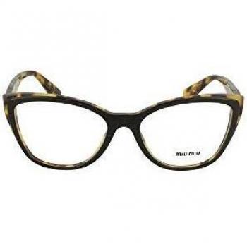 Miu Miu 0MU 04SV Gafas, Havana Claro, 54 para Mujer