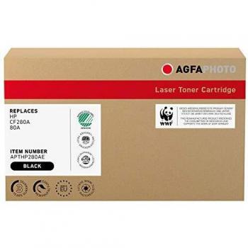 Agfaphoto APTHP280AE Toner Compatibile Nero per LaserJet Pro 400 M401a Capacità 2700 Pagine