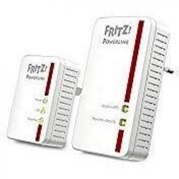FRITZ! Powerline 540E WLAN Set International 500 Mbit/s Collegamento ethernet LAN Wi-Fi Bianco 2 pz