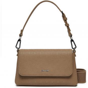 Bolso Convertible CK Solapa Beige