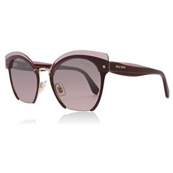 Miu Miu 0MU53TS CCG7L1 53, Gafas de Sol para Mujer, Gris (Garnet/Pink Silver)