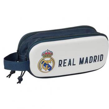 Portatodo Doble 3D Real Madrid 3D 21x6x8cm