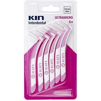 KIN INTERDENTAL ULTRAMICRO 0,6MM, Negro, Estándar