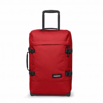 Eastpak Tranverz S Equipaje de Mano, 51 cm, 42 Liters, Rojo (Apple Pick Red)