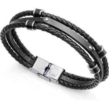 Pulsera negra Viceroy triple hombre 15146P01010