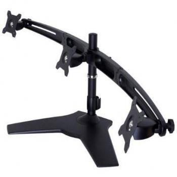 M VESA Desktop Mount Tripla Braccio Nero