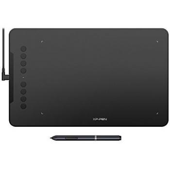 XP-PEN Deco 01 Tablet Graphics Board 10 x 6.25 Inches Pen Pressure 8192 Levels 8 Customizable Buttons (DECO 01)