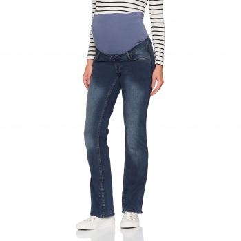 ESPRIT Maternity Denim Umstandsjeans in Blau (Medium Wash 960)