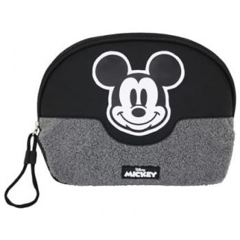 Neceser de Viaje Mickey Mouse Negro 100 % poliéster 28 x 19 x 6 cm