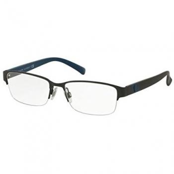 Polo Ralph Lauren 0PH1162, Monturas de Gafas para Hombre, Negro (Matte Black), 55