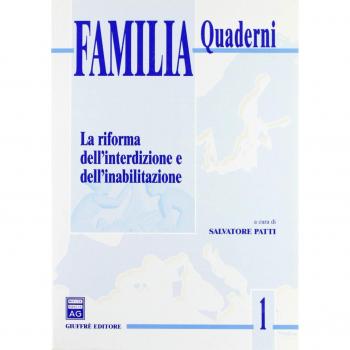 Riforma interdizione inabilitazione