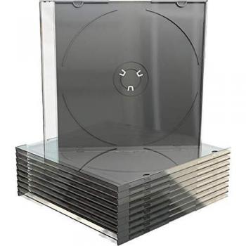Protezione CD, DVD-R slim 5,2 mm con 100 custodie Mediarange per CD e DVD-R