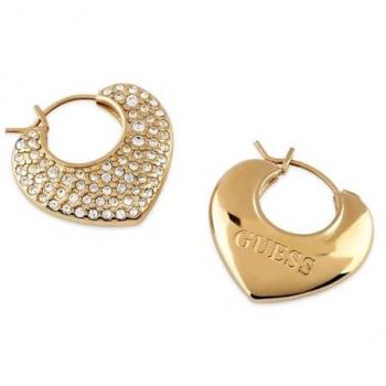 Pendientes Guess Mujer Crazy In Love Acero Dorado