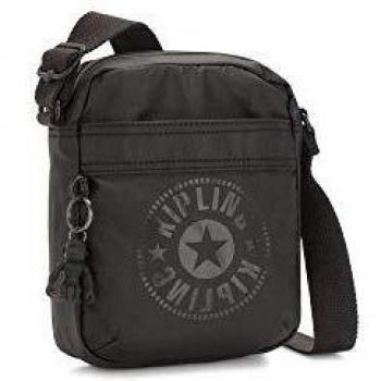 Kipling HISA, Bandolera Tiempo libre y sportwear Mujer, Negro (RAW BLACK), Única