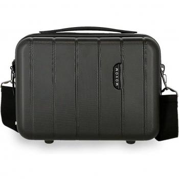 Movom Neceser ABS Wood negro
