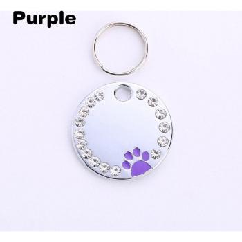 Etiqueta de Mascota Transer Diamante Imitación