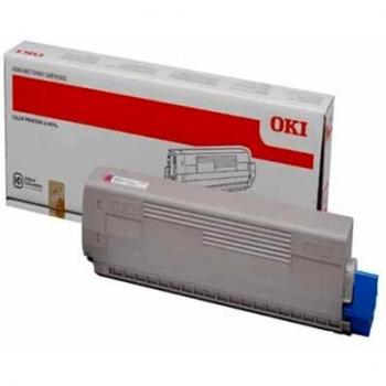 Toner Magenta Originale per OKI C822 con capacità di 7300 pagine (44844614)