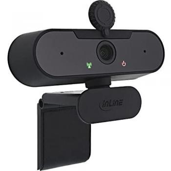 Webcam InLine 55364A Full HD 1920x1080 USB 2.0 Nero