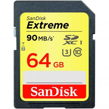 Scheda di Memoria SanDisk Extreme 64GB SDXC