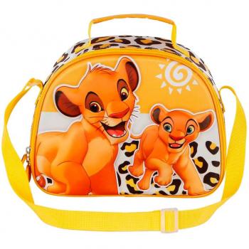 Bolsa Portameriendas 3D El Rey León: África en Amarillo