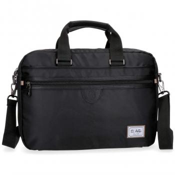 El Potro Pipe Maletín Doble Mujer Negro 41 Cm