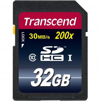 Transcend Ts32Gsdhc10E 32GB Extreme-Speed SDHC Scheda di Memoria Classe 10 (20MB/s)