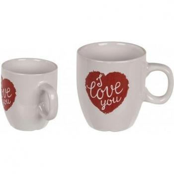 Corazón Amor 2 Tazones