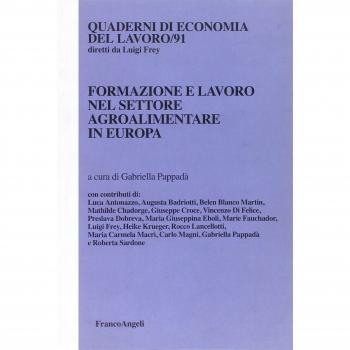 Formazione e lavoro nel settore agroalimentare in Europa