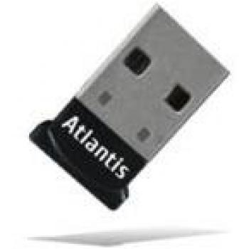Atlantis Mini Class 2 Bluetooth Adapter, Nero
