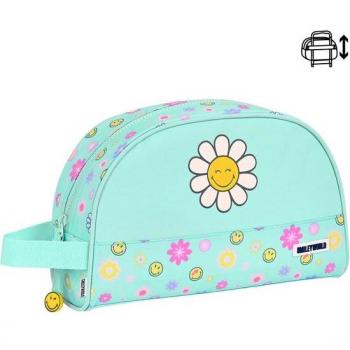 Neceser Escolar Smiley Summer fun Turquesa (28 x 18 x 10 cm)
