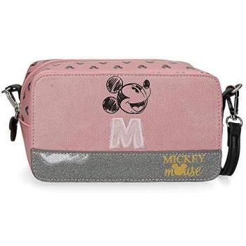 Disney Mickey The Blogger Bandolera Rosa 19,5x11,5x7,5 cms PVC y Poliéster