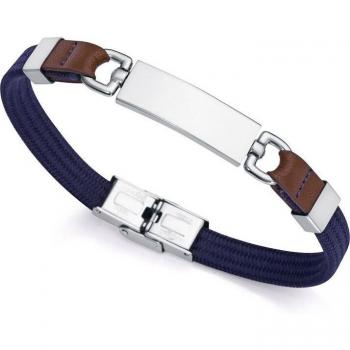 Pulsera Viceroy Magnum 14011P01013 nylon y cuero
