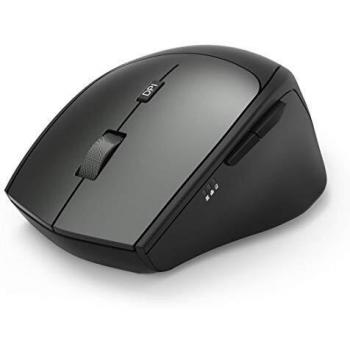 Hama Mouse Wireless MW-600 con USB-C e USB-A (Mouse per PC Senza Fili a 6 Tasti, Silenzioso, Ottico con 1000/1500/2000/2400 dpi)