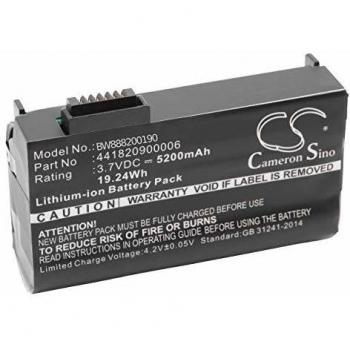 Batteria compatibile Nautiz X7 (5200mAh, 3,7V, Li-Ion)