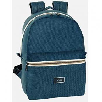 Moos Capsula Azul Oficial Mochila Juvenil Para Portátil Hasta 15,6'', 310x150x440 mm
