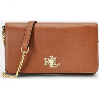 Polo Ralph Lauren bolso de piel marrón