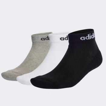 Calcetines Adidas C Lin Tobillo 3P Gris