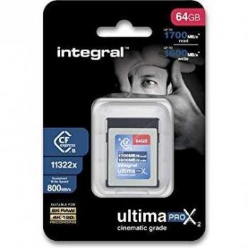 INTEGRAL CFexpress Cinematic Tipo-B 64GB 1700MB/sec